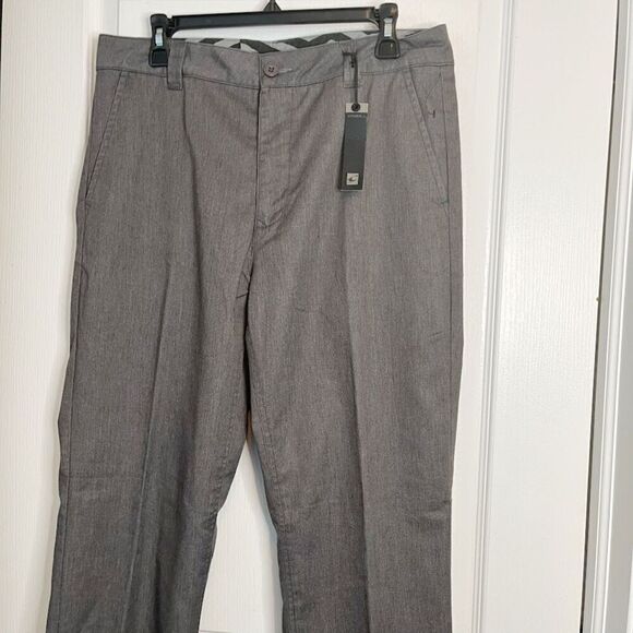 O'Neill NWT Flat Front Straight Fit Hi Rise Pocket Lightweight Trouser Pants - Picture 5 of 13